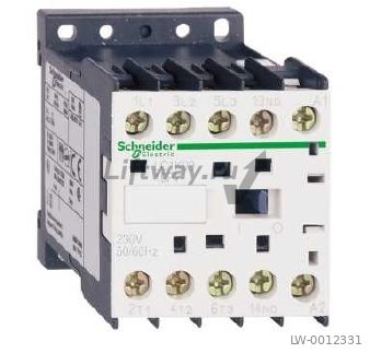 Контактор K 3P,6 А,НЗ,220V 50/60 Гц, зажим под винт