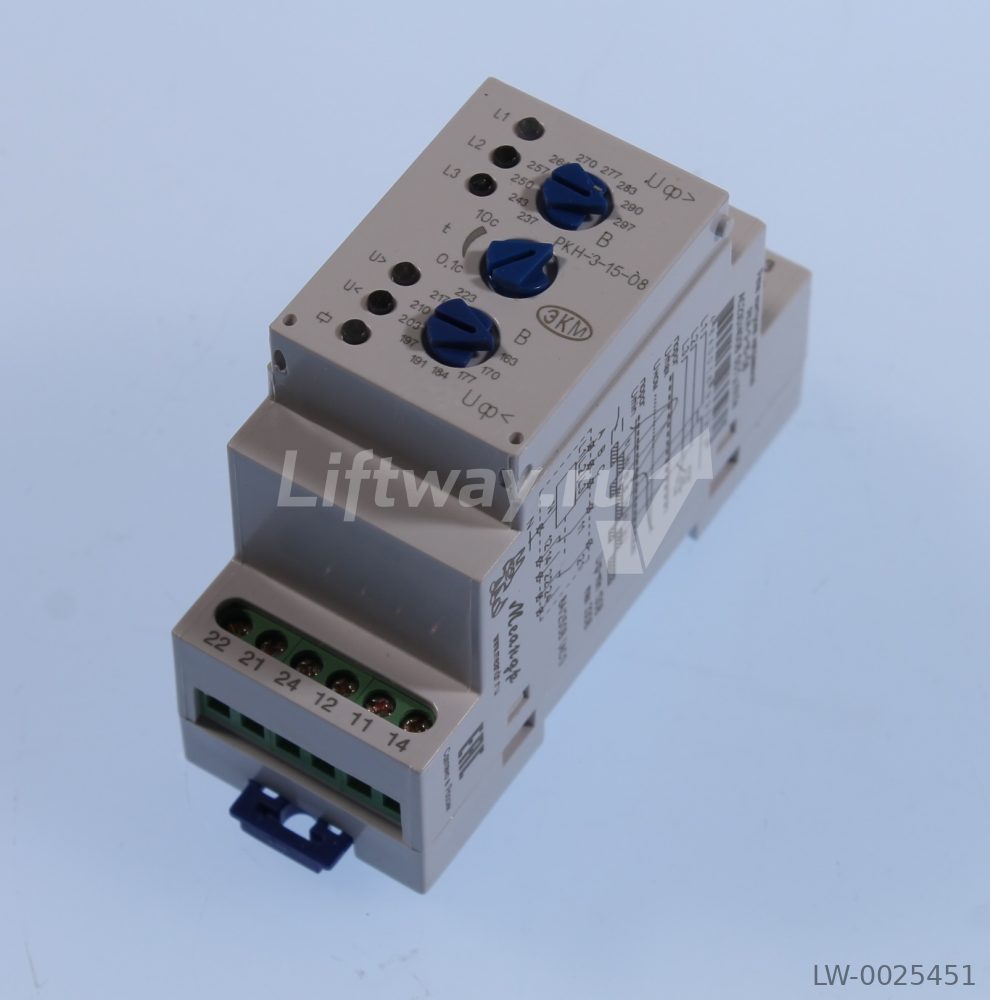 Реле контроля напряжения РКН-3-15-08 АС230В/AC400В УХЛ4