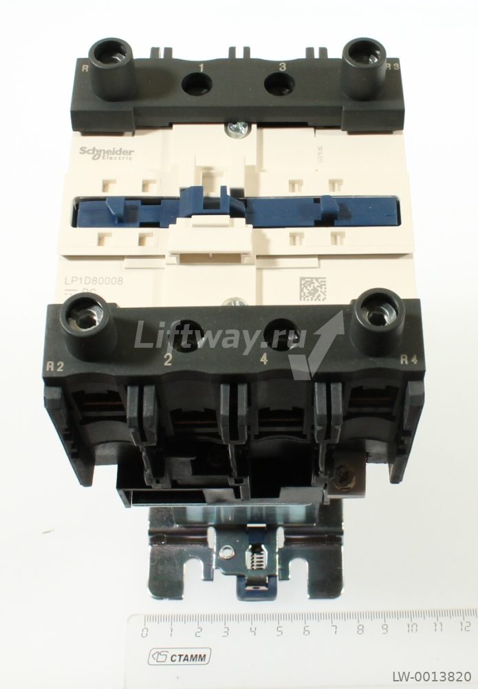 КОНТАКТОР D4Р (2НО+2НЗ),AC1 125A, катушка 220V DС