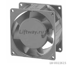 Вентилятор 220/240 VAC, 50/60Hz, 0.09A 80х80х38мм