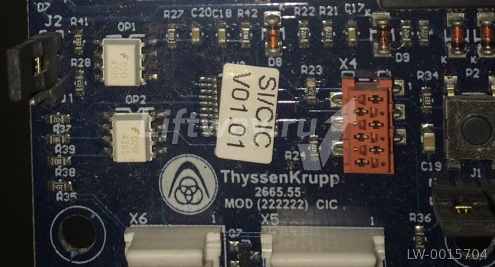 Плата CMC-4 + 2665.55 MOD (222222) Thyssen