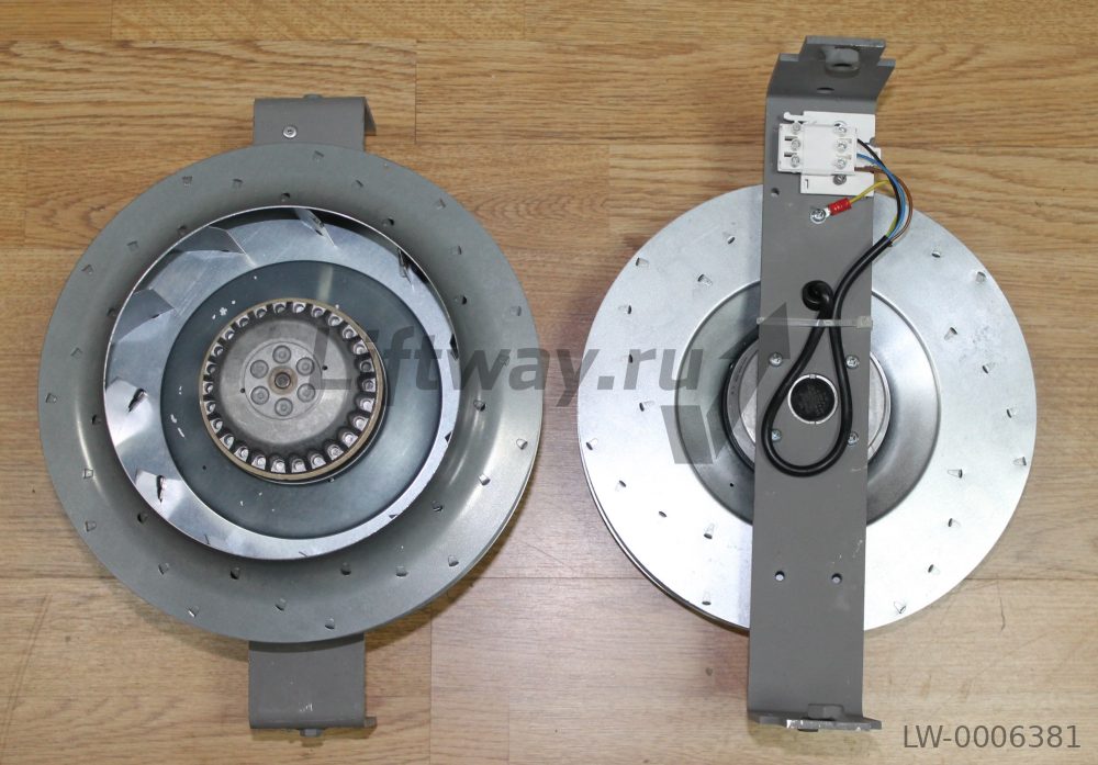 Вентилятор охлаждения двигателя лебедки  MR 17  230V 50HZ 2500RPM 158W
