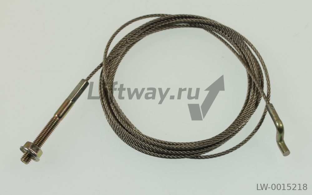 Тросик груза дозакрытия створок L=2650 mm BT=900мм-1200мм Var30 C2 d=2mm