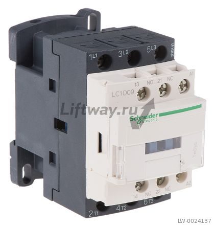 КОНТАКТОР D 3Р,9 A,НО+НЗ,115V 50/60 ГЦ,ЗАЖИМ ПОД ВИНТ