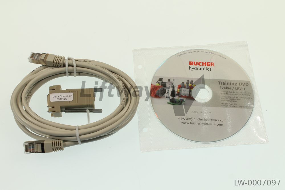 Комплект диагностики гидравлики Bucher LRV WinDelta 32 (CD, кабель и адаптер)