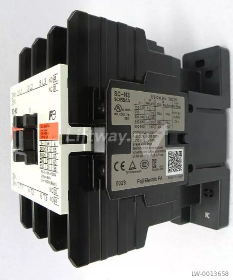 Контактор Fuji Electric SC-N3 SC65BAA 220VAC 65A 50Hz 3-силовых контакта и 2НО + 2НЗ