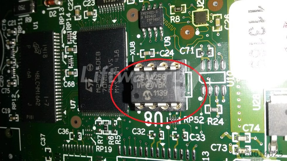 Микросхема ППЗУ для платы GECB_V2 Otis