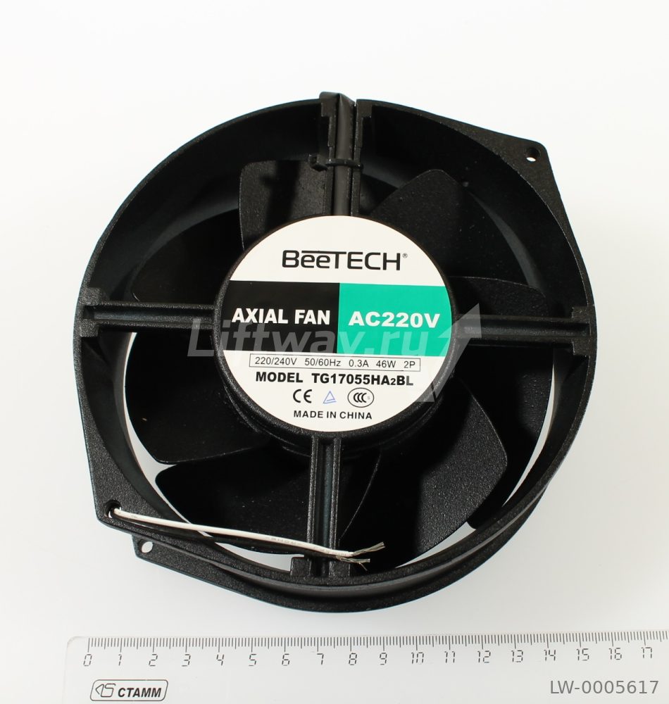 Вентилятор частотного преобразователя V3F25 220VAC 50/60Hz 0.3A 46W