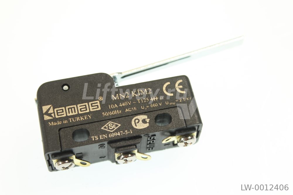 Микровыключатель 10А 440VAC с длинным рычагом