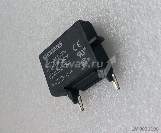 RC-ЭЛЕМЕНТ, AC 127.240 V, DC 150.250 V, ПОДАВИТЕЛЬ ПОМЕХ, ДЛЯ МОНТАЖА НА КОНТАКТОРЫ ТИПОРАЗМЕР S0