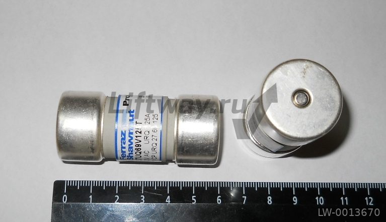 Плавкие предохранители для частотного преобразователя VF 100 125A DIA27x60,3