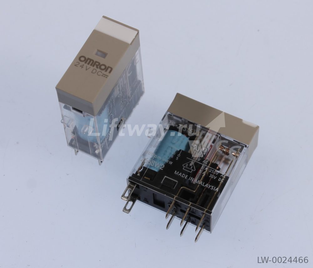 Реле G2R2S24DCSNEW катушка 24VDC контакты под колодку