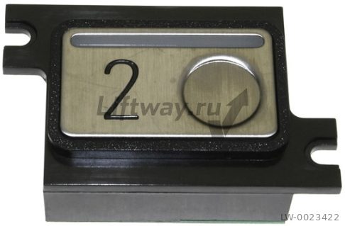 Кнопка "2" MWQ1 CRNI HL тип M