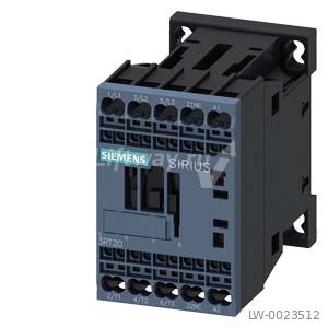 КОНТАКТОР, 3 ПОЛ., AC-3, 4KW/400V, 1NC, AC 110V, 50/60 HZ, ПРУЖИН.КЛЕММЫ