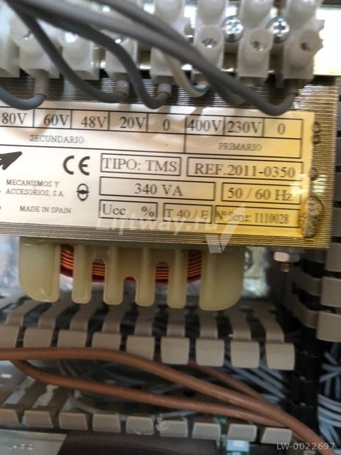 Трансформатор тип TMS 340VA Prim.: 400V 230V Sec.: 20V 48V 60V 80V