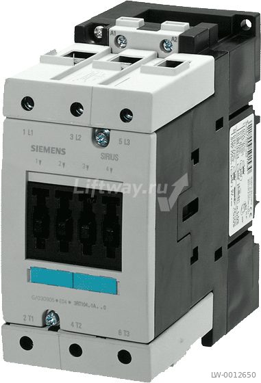 КОНТАКТОР, AC-3 30 KW/400 V, AC 110 V, 50 ГЦ, 3-ПОЛЮСА, ТИПОРАЗМЕР S3, ВИНТОВЫЕ ЗАЖИМЫ