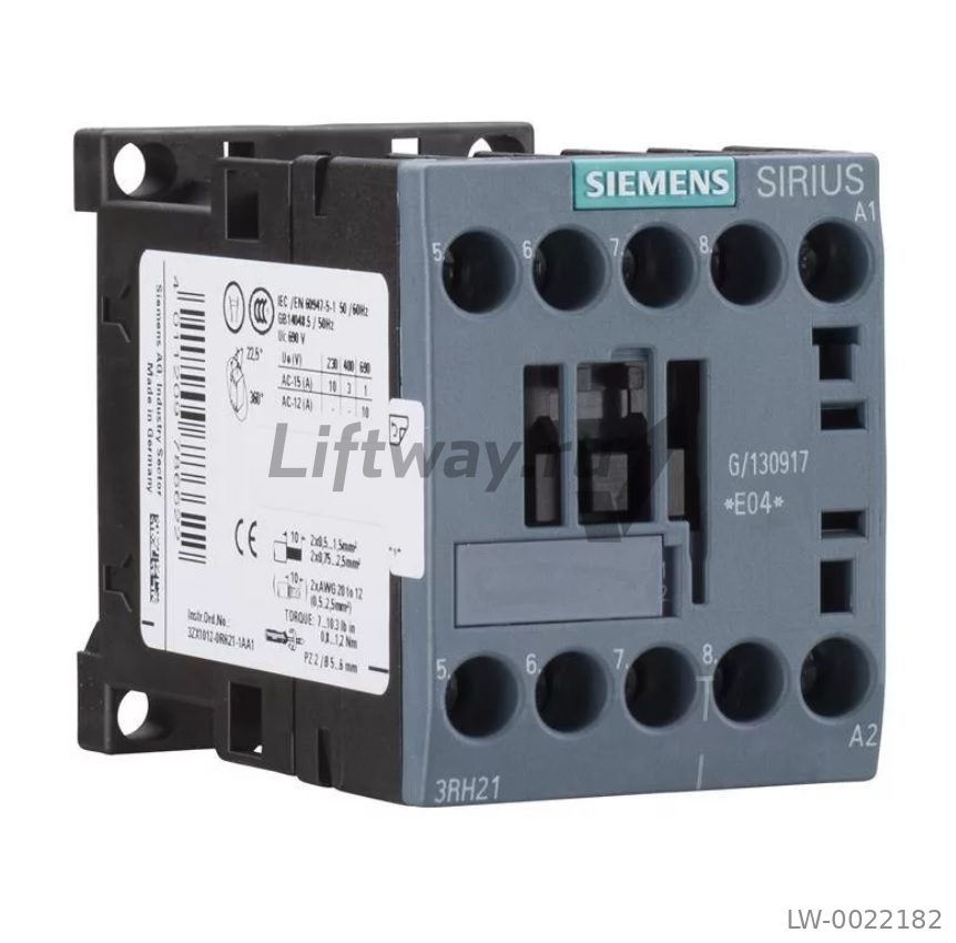 ВСПОМОГАТЕЛЬНЫЙ КОНТАКТОР, 3НО+1НЗ,НОМИНАЛЬНОЕ НАПР DC 110V, ТИП S00, ВИНТ