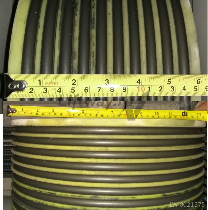 Отводной блок D320x10x8мм ширина 150 мм (материал OPTAMID)