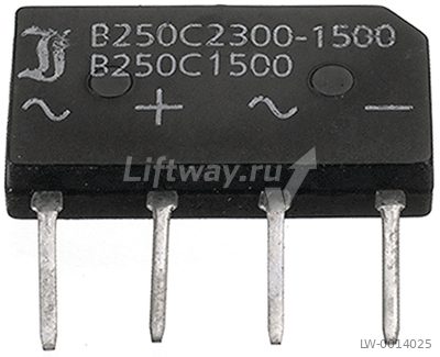 Мостовой выпрямитель B380C1500B 1.5 A, 800 V