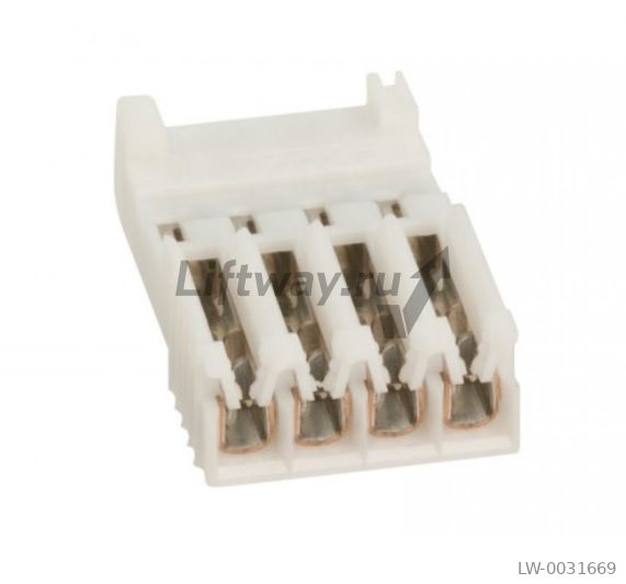 Разъем (штекер) IDC AWG24-26 180° 4p
