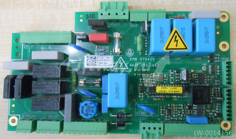 Плата контроля тормоза KMB (ДЛЯ ЛИФТА Synergy) - ЗАМЕНЕН НА M07467