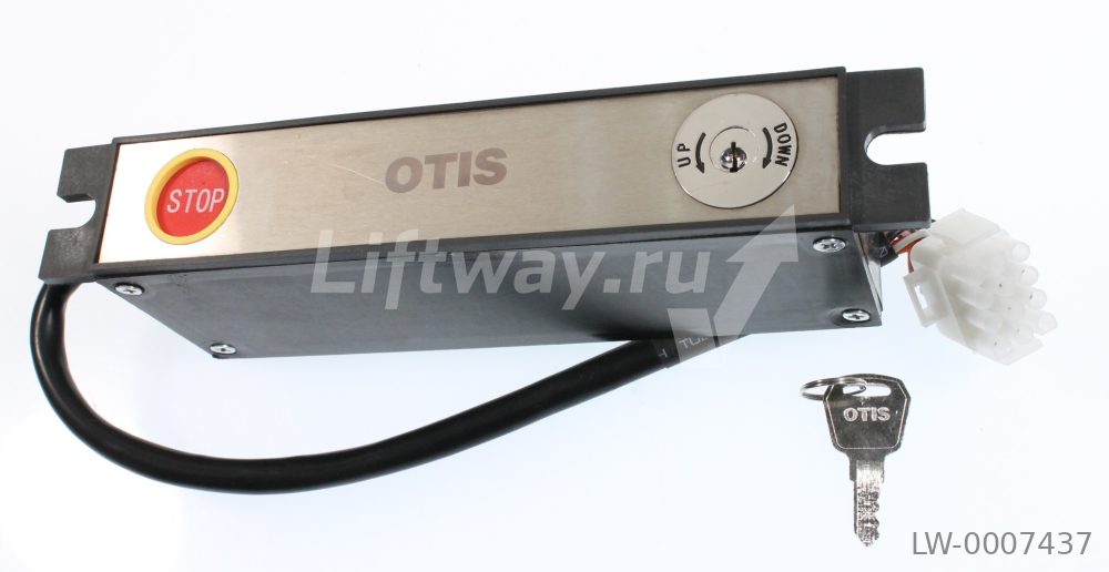 Панель с кнопкой стоп и переключателем эскалатор Otis XO-508