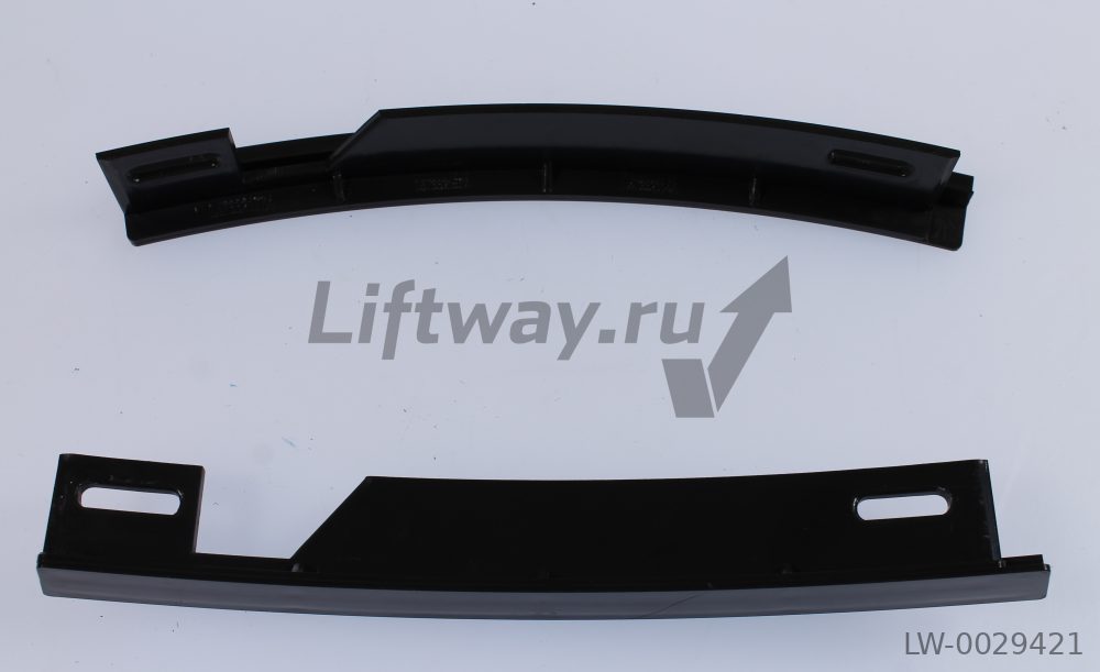 Демаркационная линия черная торцевая ЛЕВАЯ
