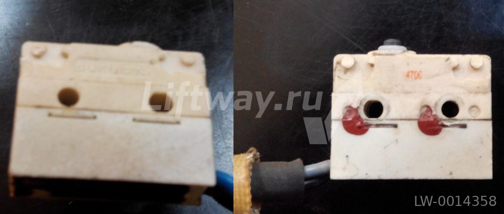 Микровыключатель тормоза лебедки Kleeman