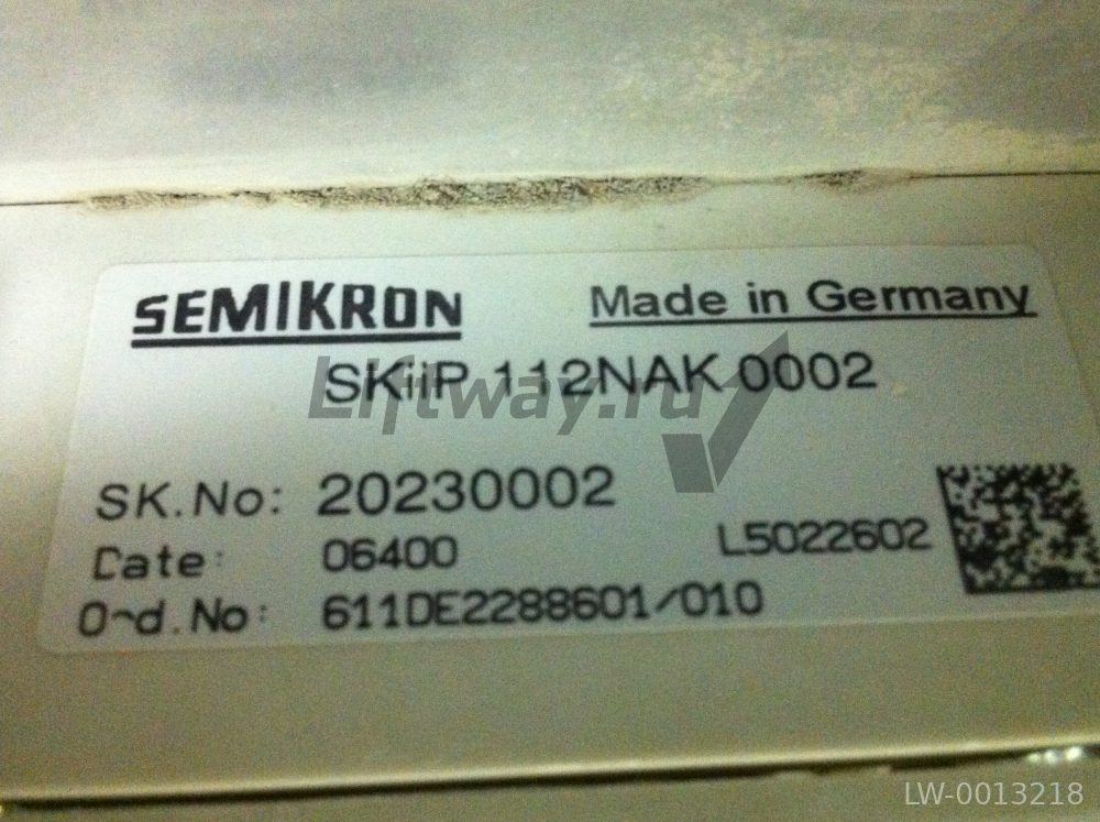 Силовой модуль Skiip 112NAK VF85BR, VF88BR