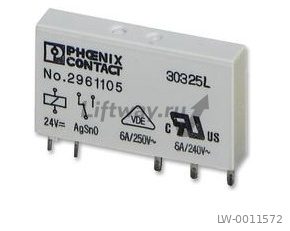 Реле электромеханическое REL-MR- 24DC/21