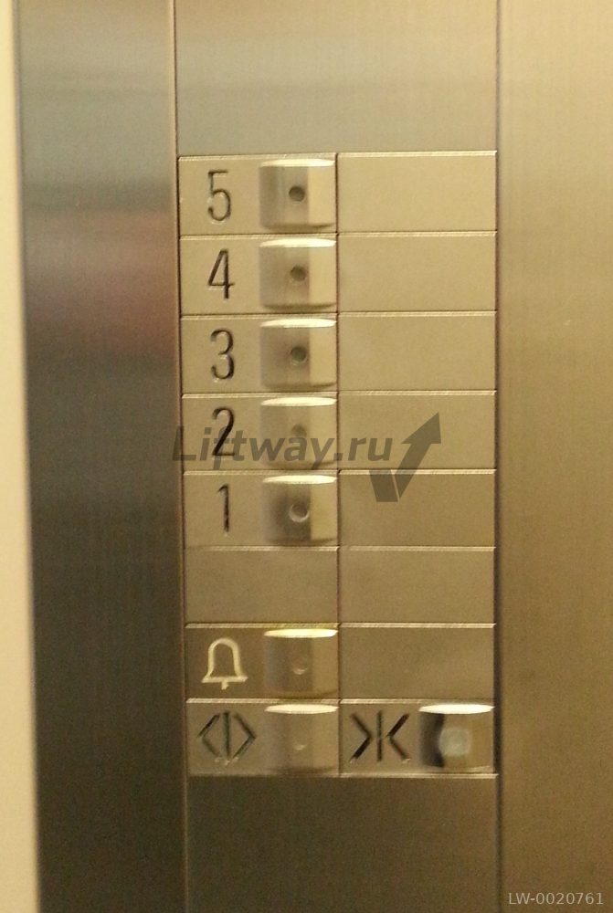 Нажимной элемент с линзой "2" тип S (CrNi)