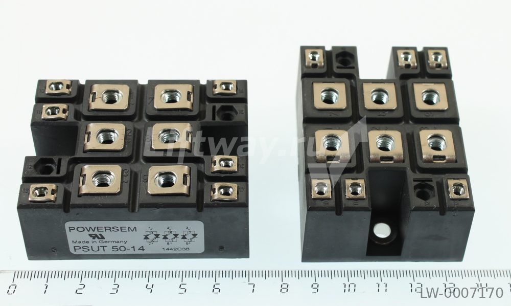 Тиристорный модуль PSUT 50/14, POWERSEM