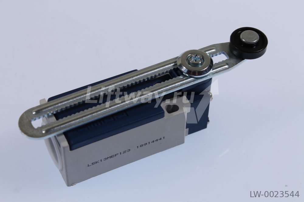 Выключатель концевой с регулируемым рычагом и роликом d=18mm (1НО+1НЗ)