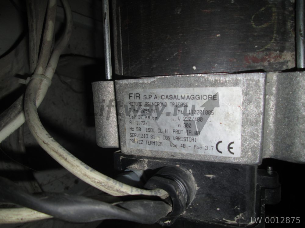 Мотор привода дверей тип 2094/HT 230/400V 37 kgcm 300rpm тормоз 48V