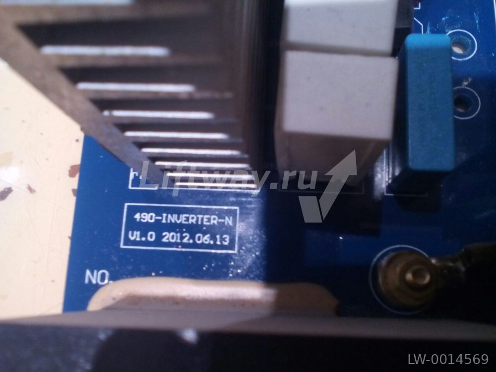 Плата 490-INVERTER-N V1.0 эвакуационного устройства для лифта BLT