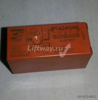 Реле силовое RT SCHRACK, 48VDC/250 VAC, 8A.