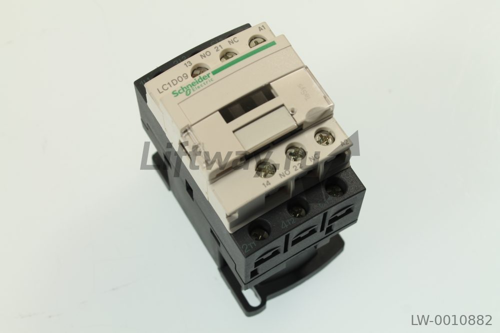 КОНТАКТОР 3Р, 9A, НО+НЗ, AC220V 50/60 ГЦ, ЗАЖИМ ПОД ВИНТ
