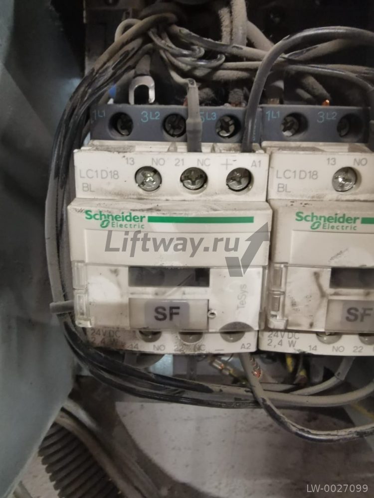 КОНТАКТОР.3Р,18A,НО+НЗ,24V-,2.4ВТ,РАСШ.