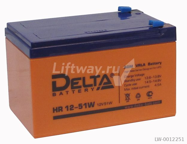 Аккумулятор DELTA HR 12-51W