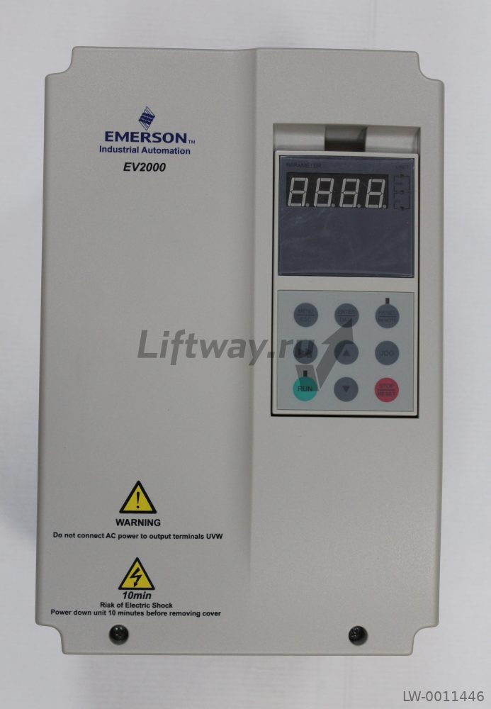 Частотный преобразователь программированный Emerson EV2000-4T0055G/0075P 7,5 kWt эскалатора Sigma