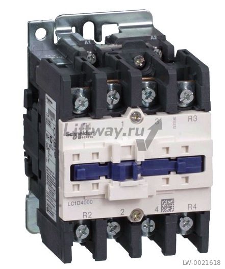 Контактор D 4Р (2 НО+2НЗ),AC1 60 A, катушка 230VAC 50/60Гц