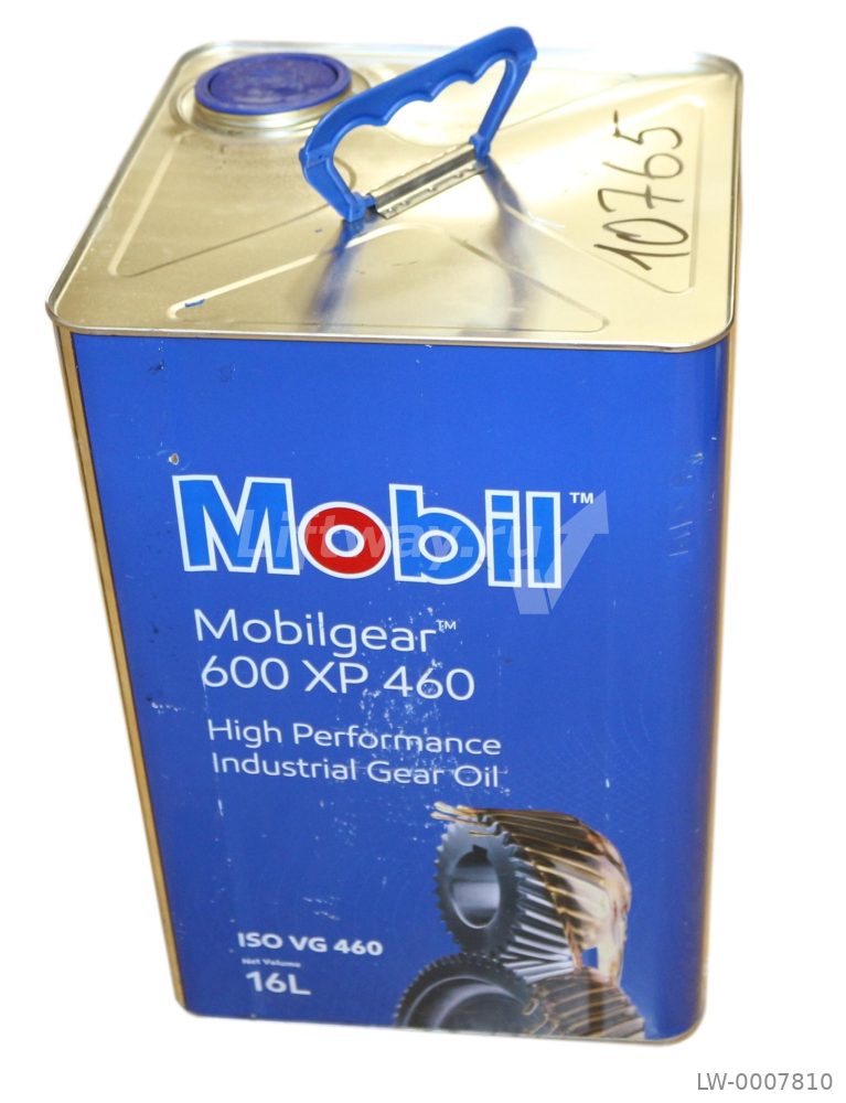 Масло редукторное Mobilgear 600 минеральное, канистра 16 л