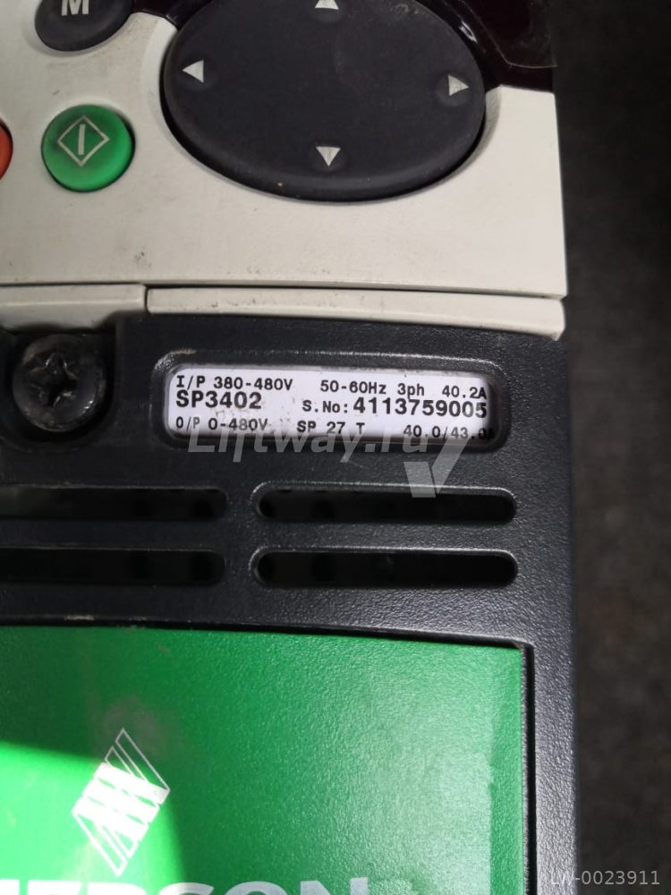 Преобразователь частоты Unidrive SP 3402 380-480V 22кВт без ГТ