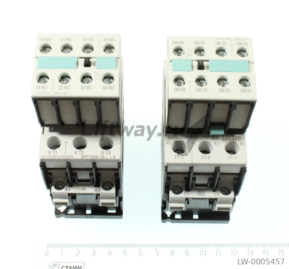КОНТАКТОР 3-ПОЛ., AC-3, 7.5 КВТ/ 400 V, 230 V AC, 50 ГЦ, 2НO+2НЗ, ТИПОРАЗМЕР S0, ВИНТОВЫЕ КЛЕММЫ