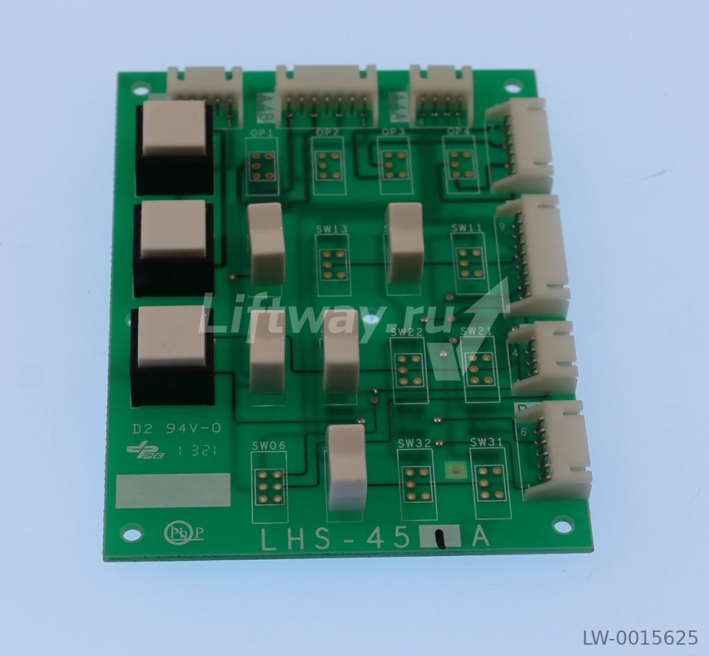 Плата LHS-451A 5 переключателей лифта Mitsubishi