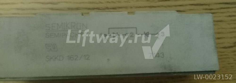 Тиристорный модуль SKKD 162/12