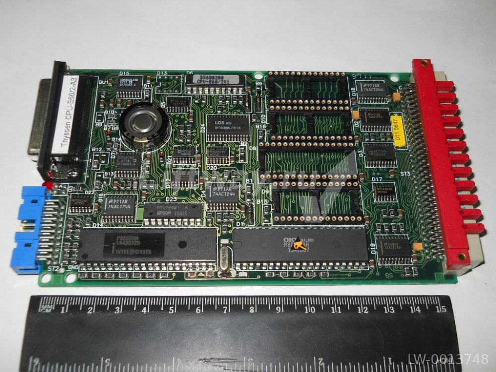 Thyssen плата CPU E60/2-A3 для TCM
