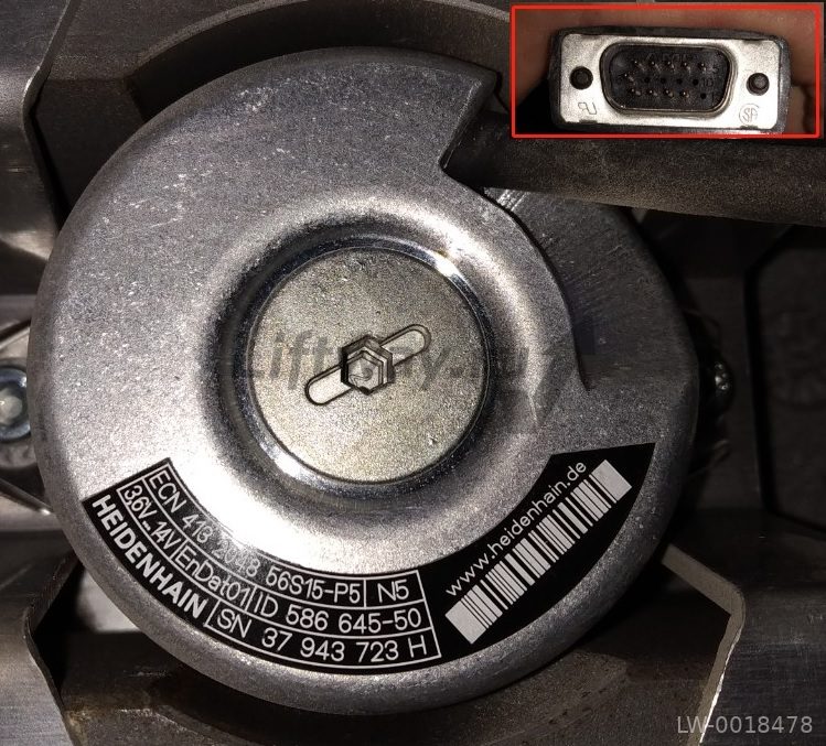 Энкодер (тахометр) ECN 413 2048 56S15-P5 с кабелем