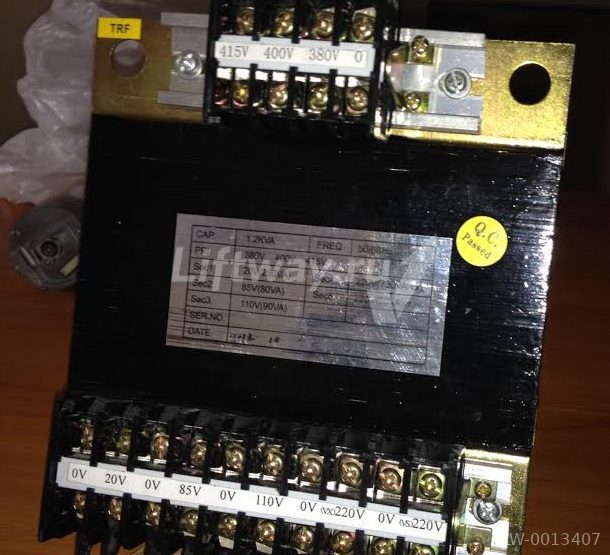 Трансформатор PRI: 380V 400V 415V Sec: 20V Sec2: 85V SEC3: 110V SEC4(730VA) SEC5: 220V (50VA)