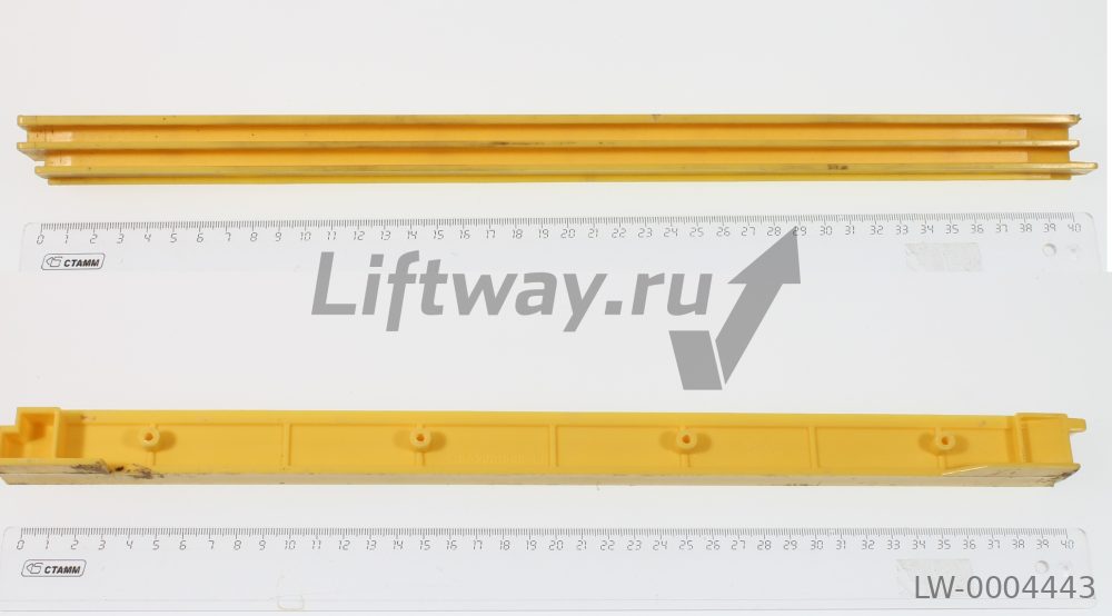 Демаркационная линия боковая левая желтая Sigma (под винт)